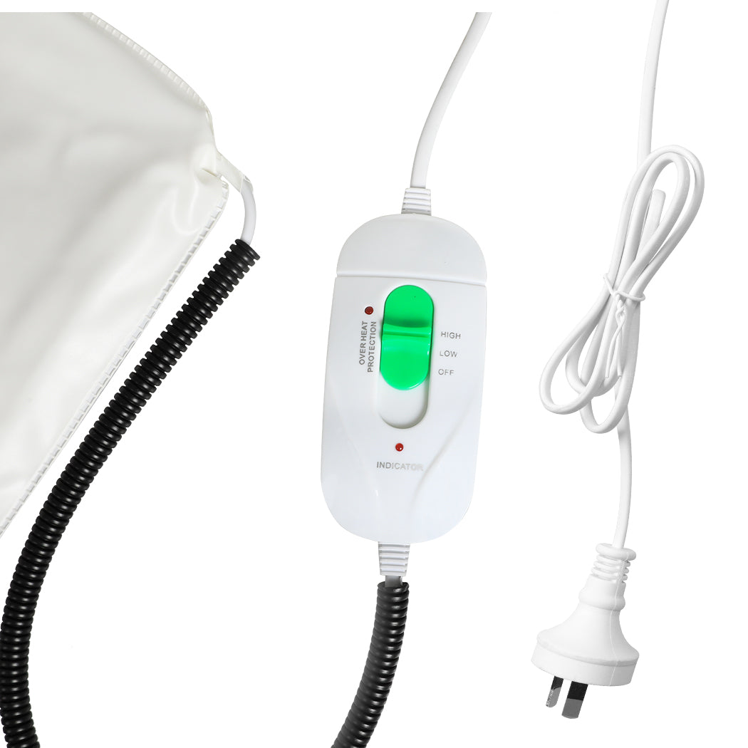 PaWz Electric Pet Heater Bed Heated S Blue Small-4